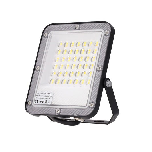 Refletor LED 30W 110Lm/W 90º 220-240VAC IP65 CCT 4000/5000/6500ºK