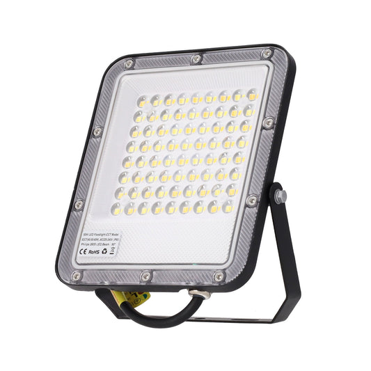 Projetor LED Spot 50W 110Lm/W 90º 220-240VAC IP65 CCT 4000/5000/6500ºK
