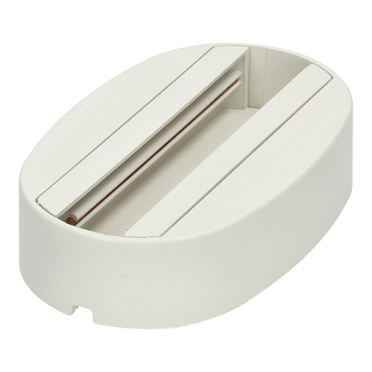 Base para Foco de Carril Monofásico Branco ou Preto IP20