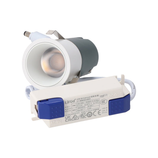 Downlight Spot LED 7W 700Lm 2700ºK Circular PRO SMD3030 50.000H