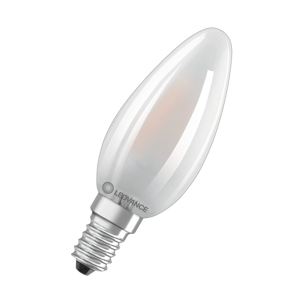 Lâmpada LED Ledvance/Osram "Clássica" E14 3.4W 470Lm 2700K 300º IP20 Regulável