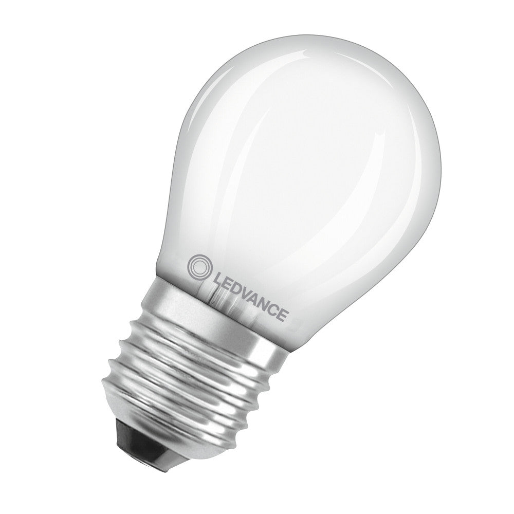 Lâmpada LED Ledvance/Osram "Clássica" E27 3.4W 470Lm 4000K 300º IP20 Regulável
