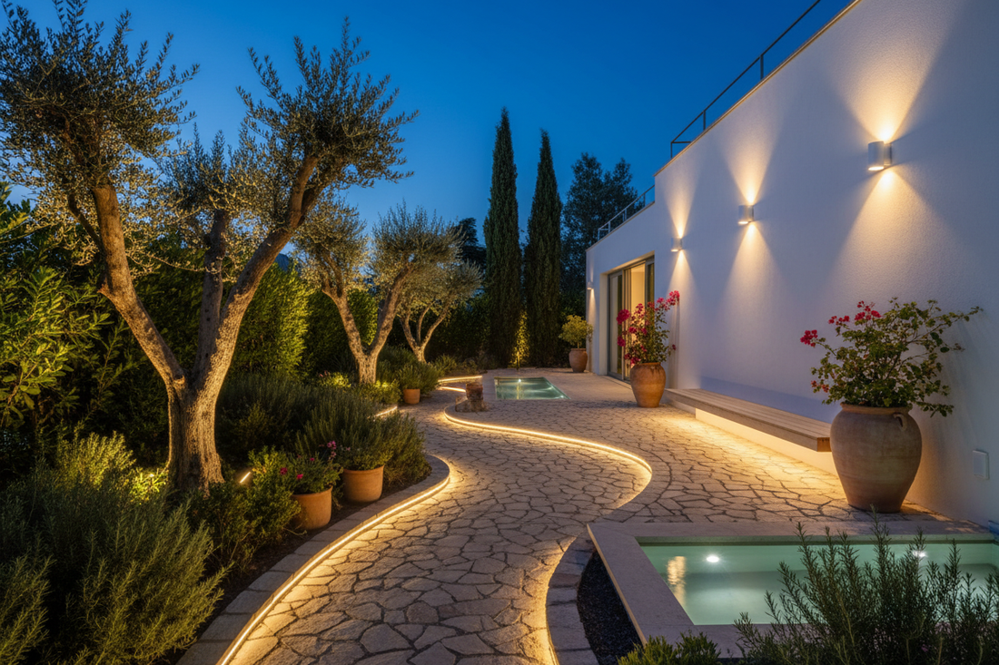 Iluminação de Jardim e Exterior: Guia Completo para Escolher a Solução LED Certa