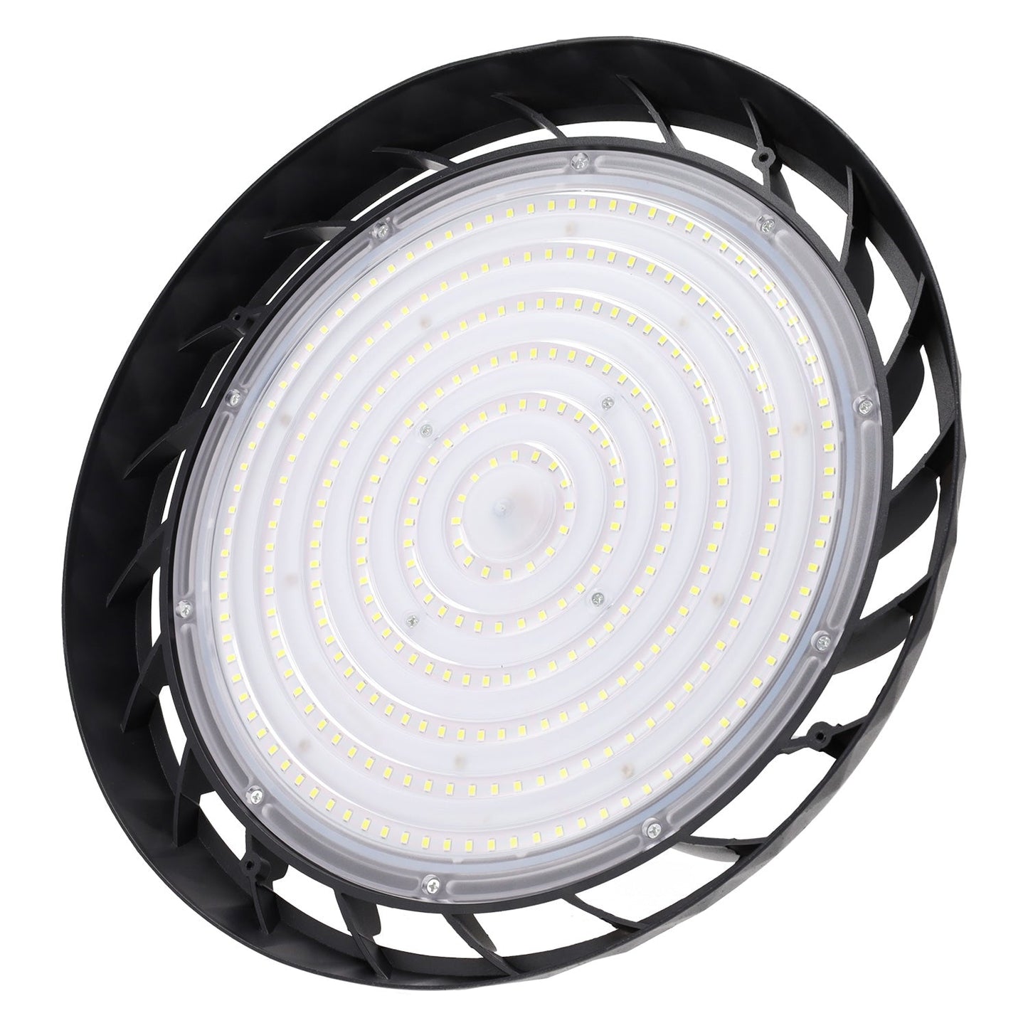 Campânula LED 200W 36.000Lm 6000ºK Osram IP65 Driver Lifud Flicker Free Regulável 0-10V 100.000H [1916-HVUFO200W-H-CW]