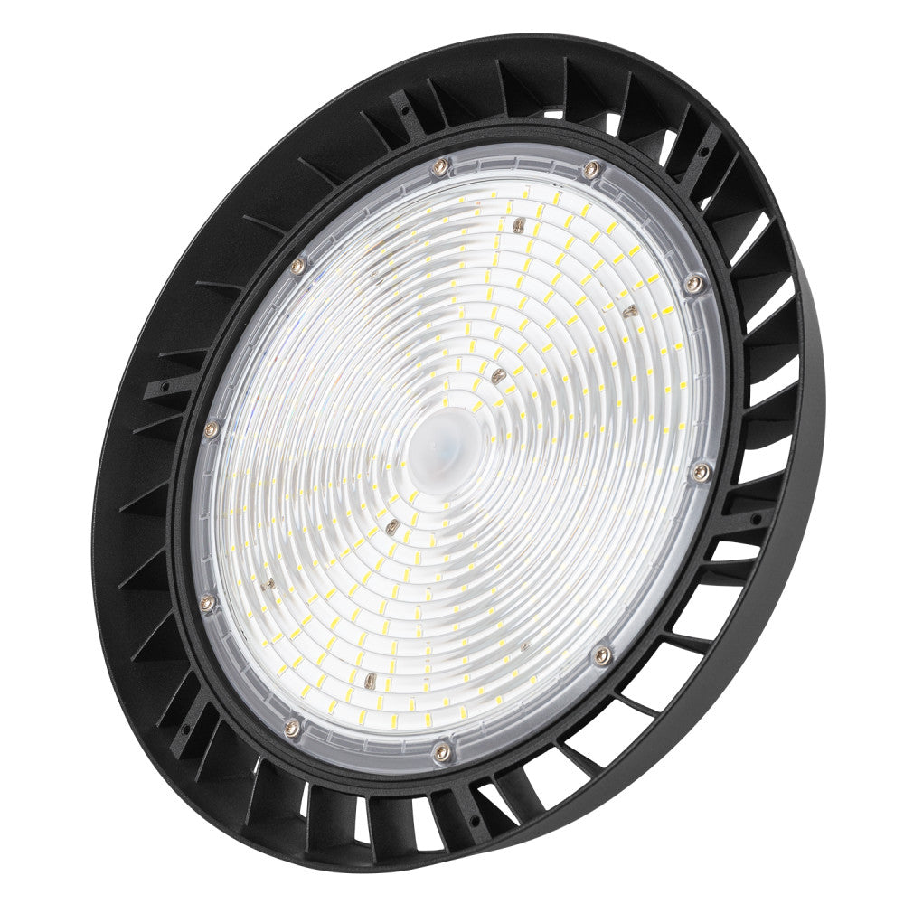 Luminária LED High Bay 200W (120W-160W-200W) 36000Lm Driver Lifud regulável 1-10V Chip Philips 5000ºK 90º [1916-NS-HB200W-S-NW]