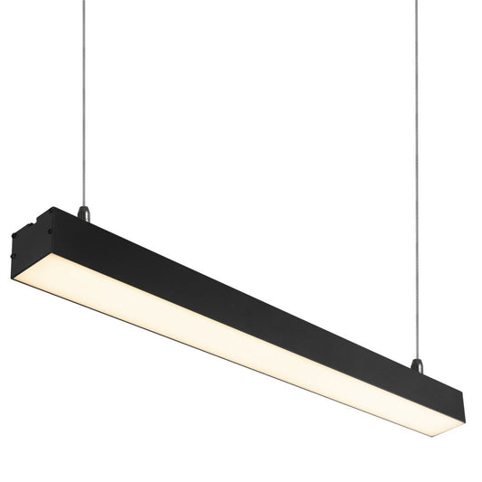 Luminária Linear LED Philips 2835 60Cm 20W 2700ºK IP40 Acabamento Preto [1916-NSLNL600MM-P-WW]