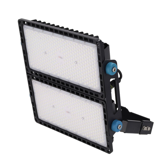 Projetor de Estádio Modular 500W-160Lm/W Meanwell LED Philips 0-10V 90º 6000ºK IP65 100.000H