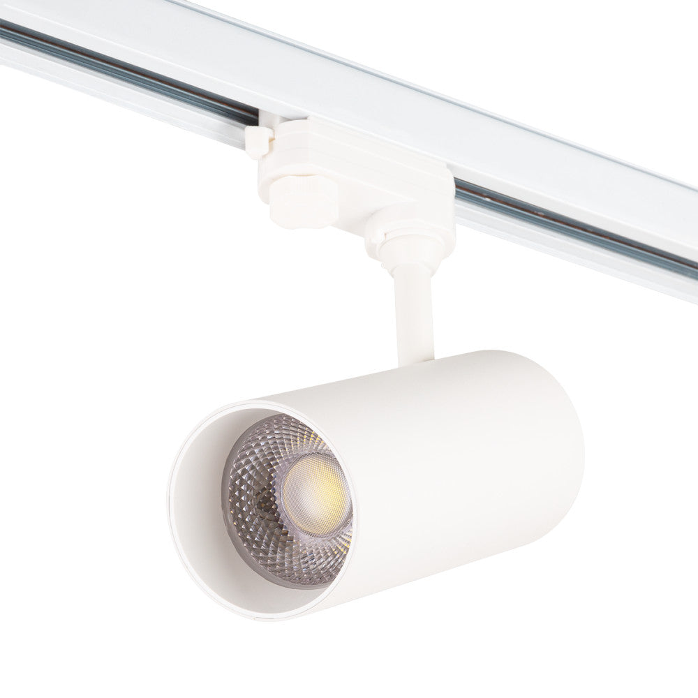 Foco Trifásico Trifásico 30W COB Ajustável Flicker Free Branco CCT 3000-6000ºK 36º [1916-TL-30W-T-CCT]