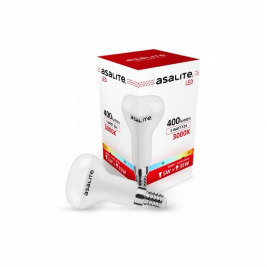 Lâmpada LED Asalite E14 5W 400Lm 3000K IP20 [ASAL-0064]