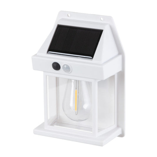 Aplique Solar IP44 3W 3000K 100Lm com Sensor PIR - Branco