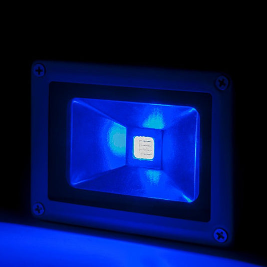 Refletor Projetor LED 10W 850Lm IP65 Brico Azul 40.000H [BQFS11510B]