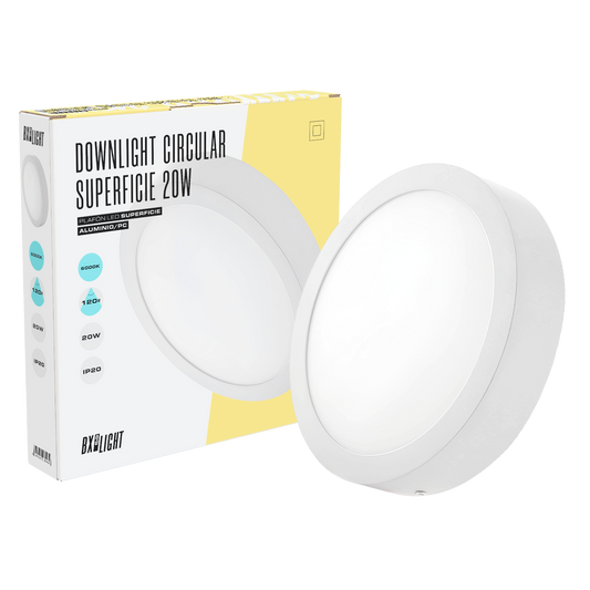 Plafon LED 20W 2000Lm 4200ºK Circular 40.000H [BX3-2029_2011-W]