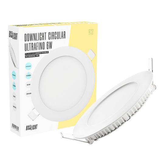 Downlight Slimline LED 6W 400Lm 4200ºK Circular 40.000H [BX3-GP-LZ-1-W]