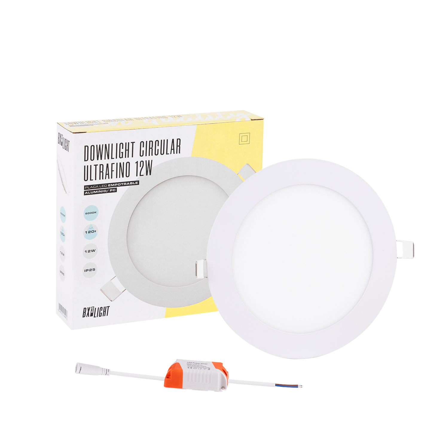 Downlight Slimline LED 12W 805Lm 3000ºK Circular 40.000H [BX3-CIR12W-WW]