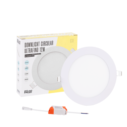 Downlight Slimline LED 12W 860Lm 4200ºK Circular 40.000H [BX3-RDP09-12W-W]