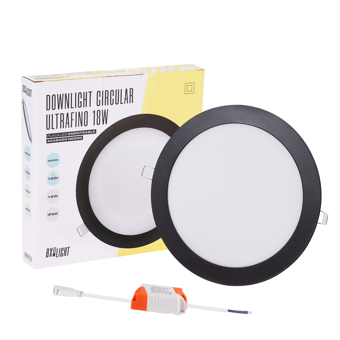 Downlight Slimline LED 18W 1.380Lm 6000ºK Circular 40.000H [BX3-GP-LZ-3-B-CW]