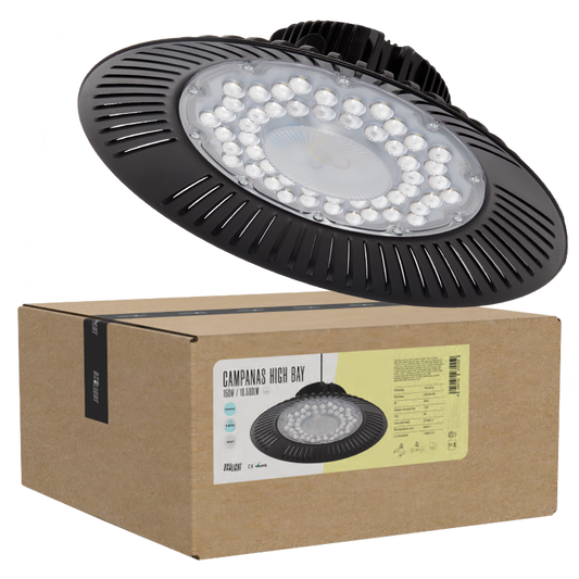 Baía alta LED 150W 15.000Lm 6000ºK IP65 50.000H [BX3-HB-150WK-CW]
