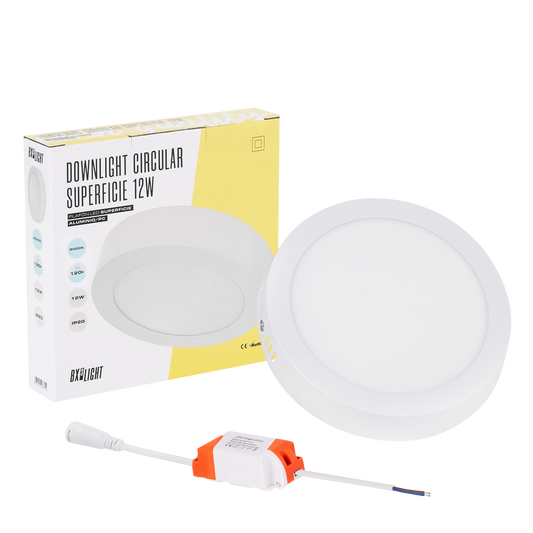 Plafon LED 12W 930Lm 4200ºK Circular 40.000H [BX3-MZMD01-12W-W]