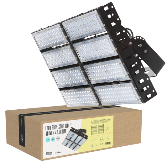 Holofote LED 400W 40.000Lm 6000ºK IP65 100.000H [BX3-SDF- 400W-CW]