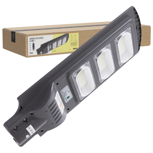 Luz de Rua LED 60W 6000ºK IP65 Sensor Solar 50.000H [BX3-SLABS60W-CW]