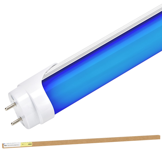 Tubo LED T8 18W 1.500Lm 120Cm Difusor Opala - Azul 40.000H [BX3-T8-1200-18W-BO]