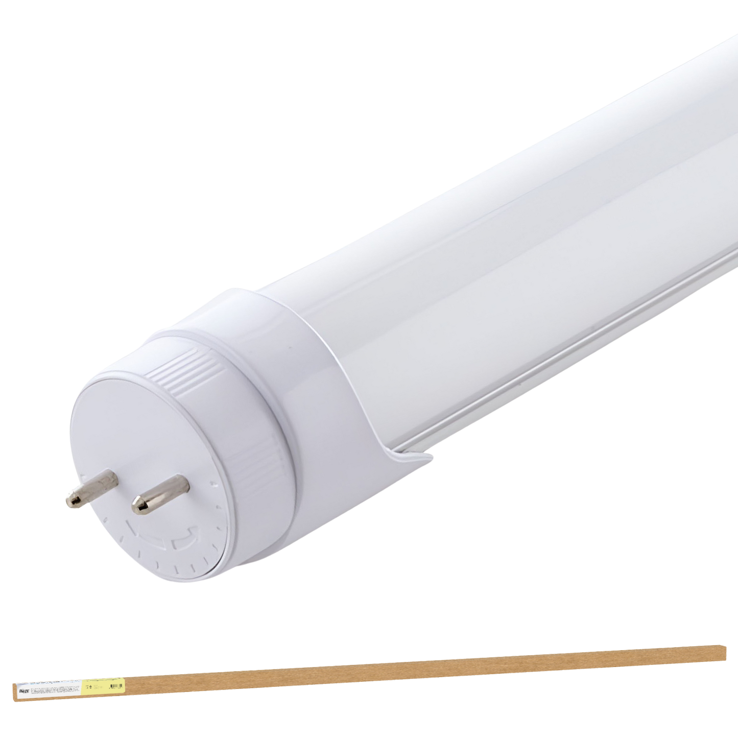 Tubo LED T8 23W 2760Lm 6000ºK 150Cm Conexão de cabeça giratória Uma extremidade 60.000H [BX3-TCT8RDDG23W-O-CW]
