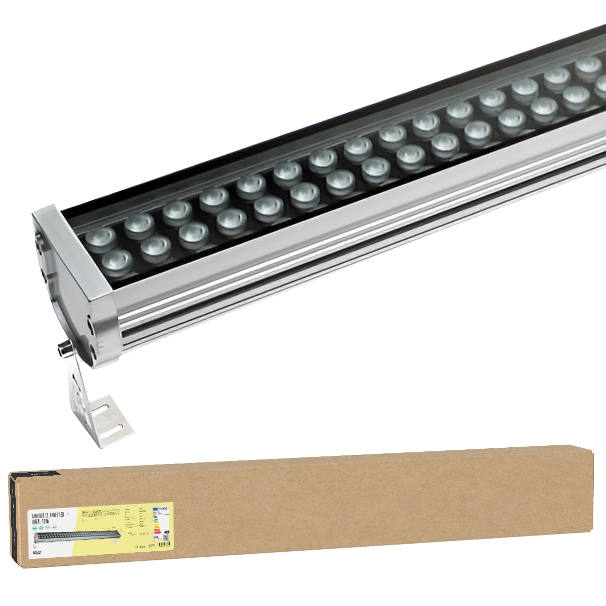 Projetor de parede LED 108W 8.748Lm 6000ºK IP65 40.000H [BX3-WW-108W-AC220VCW]