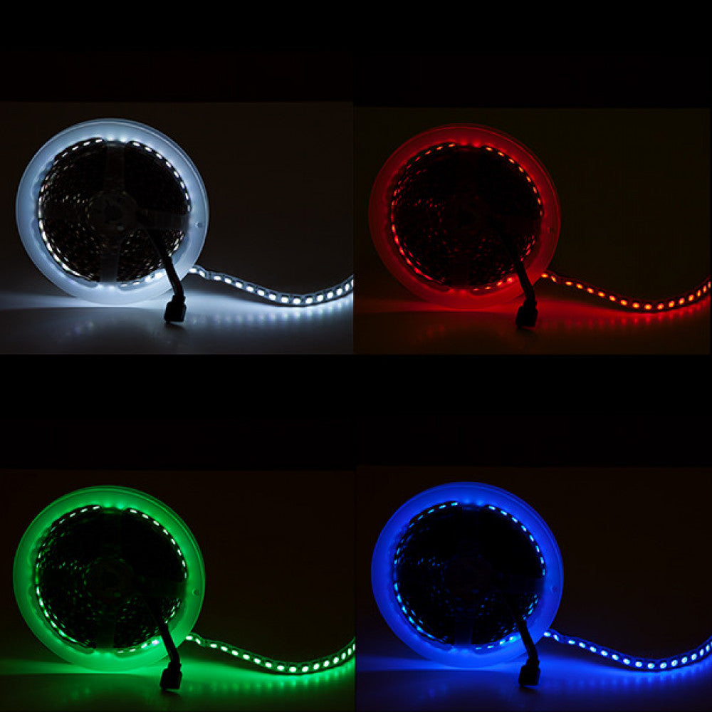 Faixa de 600 LEDs 82W 5.000Lm SMD5050 12VDC IP20 RGB x5M 40.000H [CA-120505012RGBIP21]
