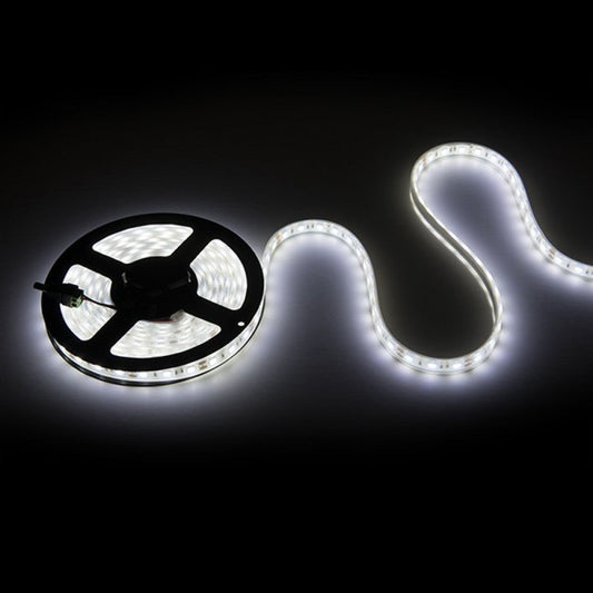 Faixa de 60 LEDs 72W 4.000Lm SMD5050 12VDC IP68 Submersível x5M 40.000H [CA-5050-12V-IP68-G]-Verde