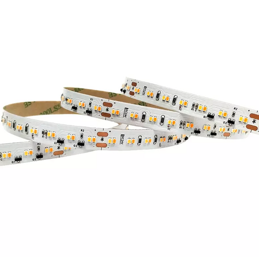 Faixa de 60 LEDs 72W 4.000Lm CRI85 6000ºK SMD5050 12VDC IP20 Quente/Frio x5M 40.000H [CA-5050-12VCWWW-IP25]