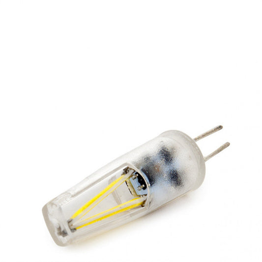 Lâmpada LED G4 1,5W 121Lm 3000ºK Filamento 40.000H [CA-G4-15W-FIL-SIL-WW]