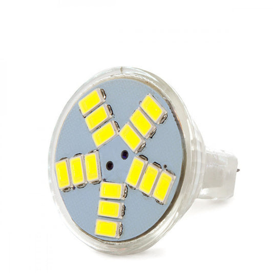 Lâmpada LED Gu4 2,5W 168Lm 3000ºK MR11 40.000H [CA-MR11-GU4-2,5W-WW]