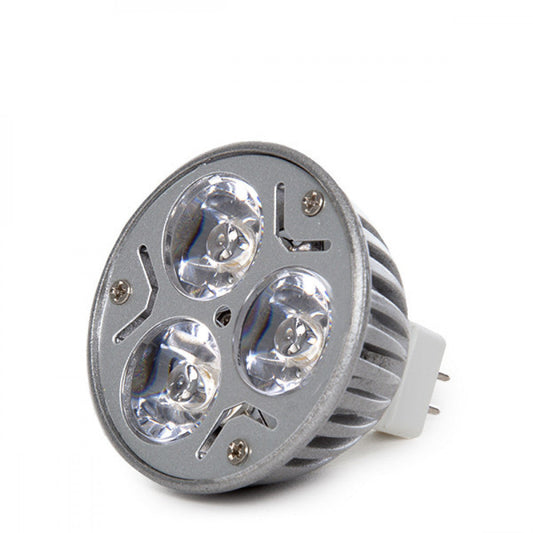 Lâmpada LED GU5.3 6W 515Lm 3000ºK 40.000H [CA-MR16-9W-WW]