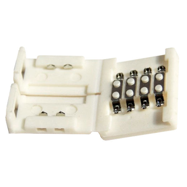 Conector Fita LED 10mm RGB Rígido – Pin Click | 4 Vias