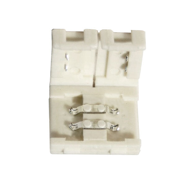 Conector Fita LED 8mm 2 Vias Rígido Pin Click Monocromático