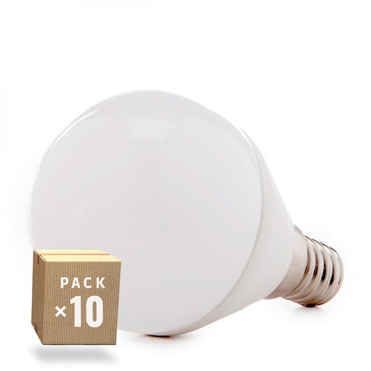 Pack de 10 LÂMPADAS LED 2835SMD E14 5W 410Lm 40.000H