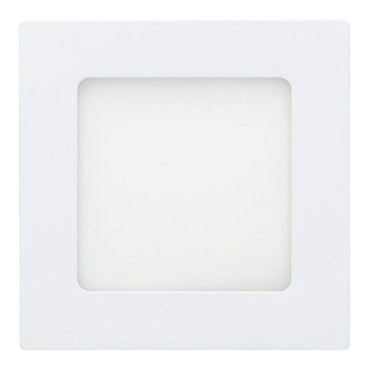 Downlight LED Quadrado Extraplano 6W Branco 540lm Encastrar