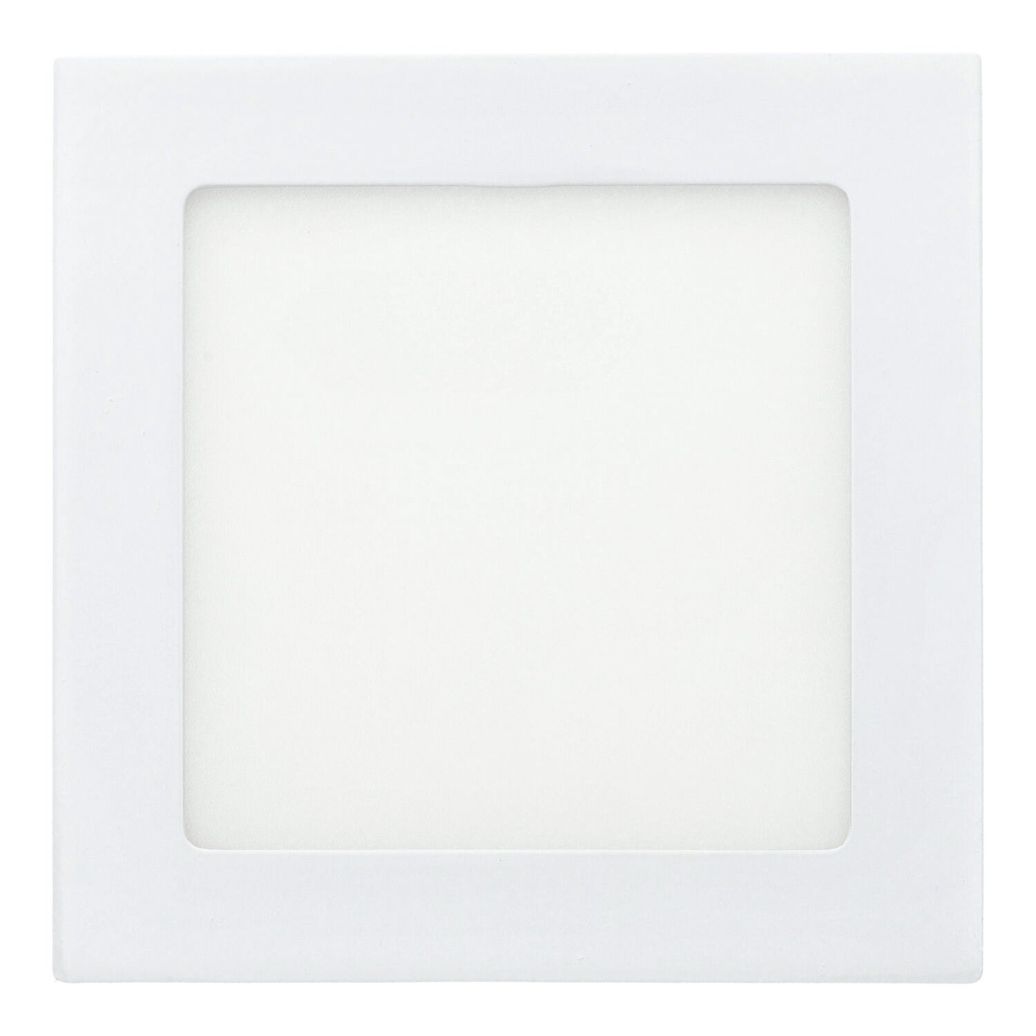 Downlight LED Quadrado Extraplano 12W Branco 1080lm Encastrar