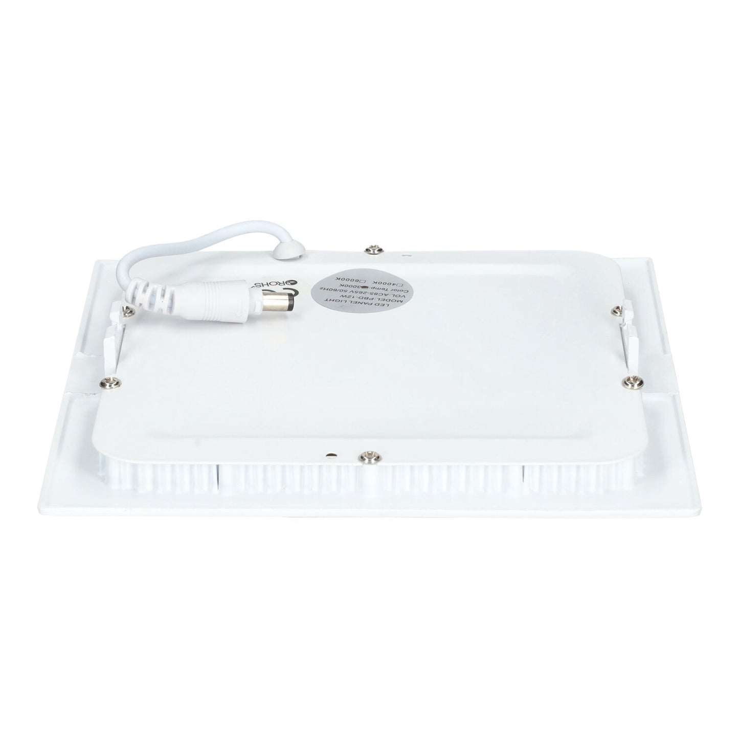 Downlight LED Quadrado Extraplano 12W Branco 1080lm Encastrar