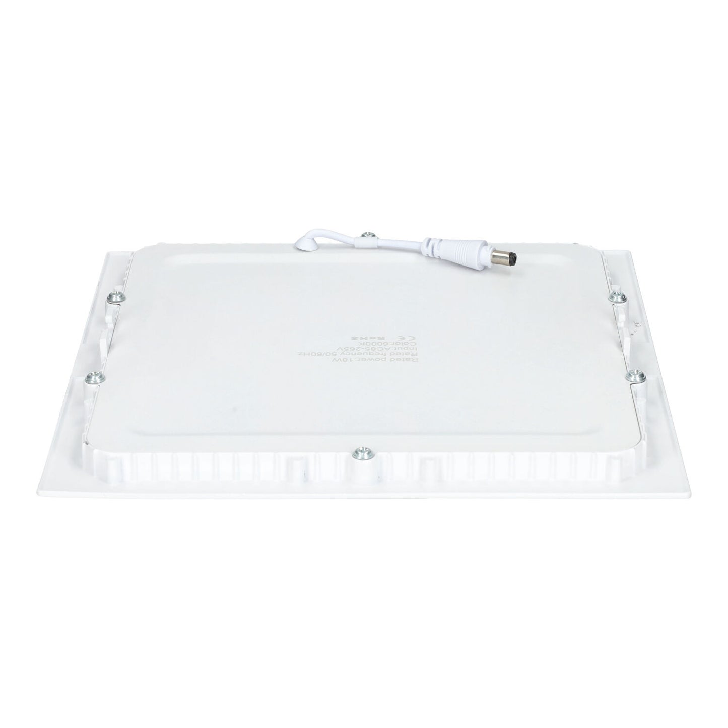 Downlight LED Quadrado Extraplano 18W Branco 1620lm Encastrar