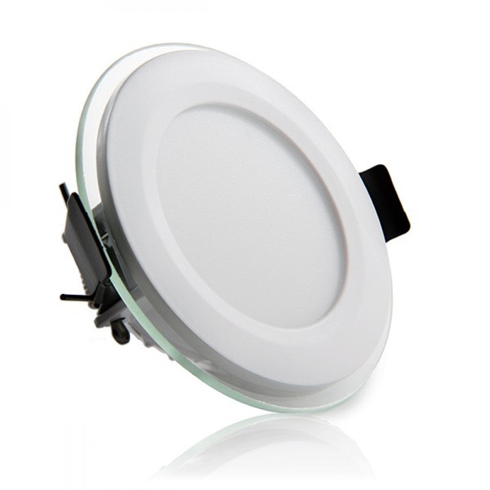 Downlight LED 6W 600Lm 4200ºK Vidro Circular Ø95Mm 40.000H [GR-MB01-6W-OW]