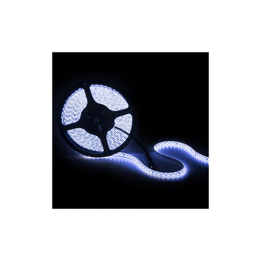 Faixa de 600 LEDs 60W 5170Lm CRI85 2700ºK SMD2835 24VDC x5M 40.000H [GR-RDT2835-120-24-WW]-Branco Quente