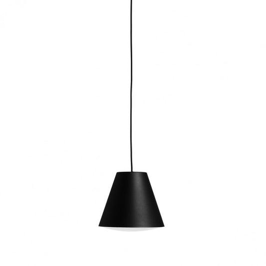 Lampada Pendurada Estilo Nórdico "Sinker S" Hay Preto LED 10,5W 810Lm Branco Branco Quente [HAY-400475_1009000]