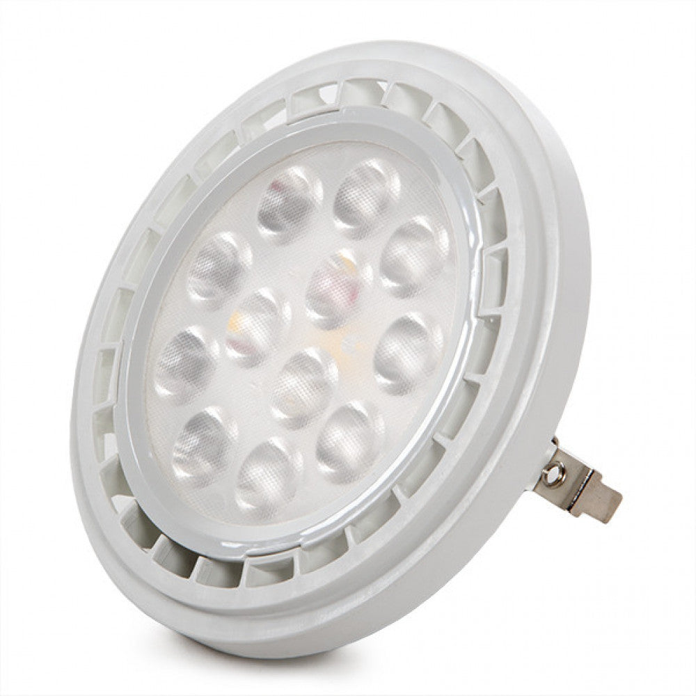 Lâmpada LED AR111 7W 655Lm 2700ºK G53 40.000H [HO-2835AR111-7W-WW]