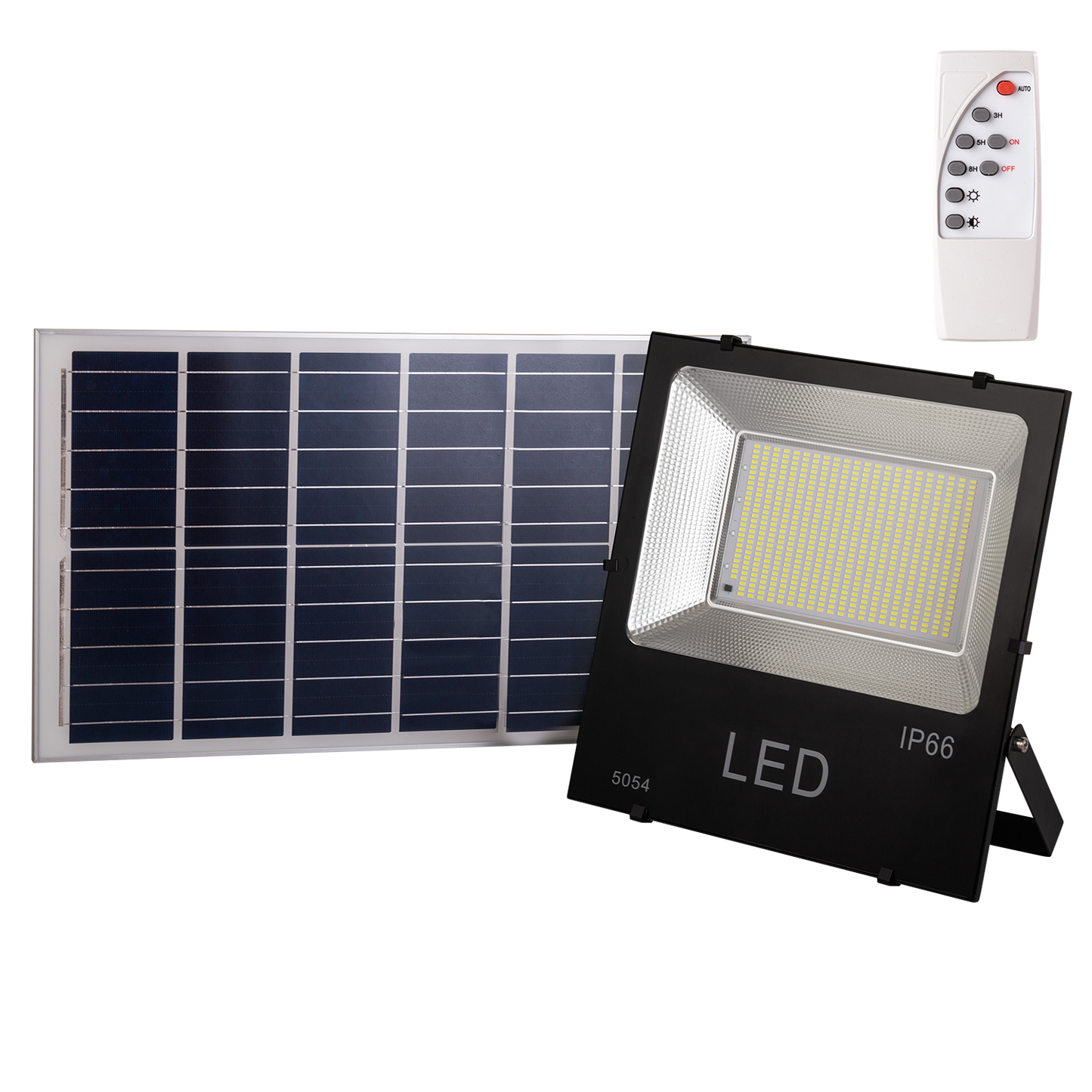 Holofote LED 200W 20.000Lm 6000ºK Sensor Solar 200W + Painel de Controle Remoto 6V/30W 40.000H [HO-626006-CW]