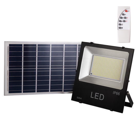 Holofote LED 200W 20.000Lm 6000ºK Sensor Solar 200W + Painel de Controle Remoto 6V/30W 40.000H [HO-626006-CW]