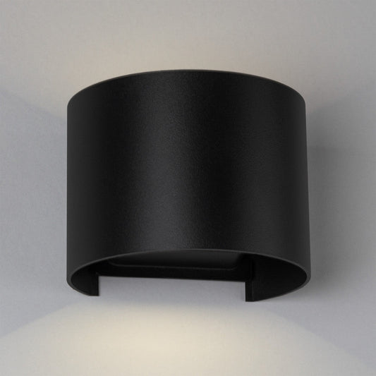 Aplique LED para exterior 2x5W 100Lm/W IP65 Preto 4000K [HO-APL07-IP65-BW]