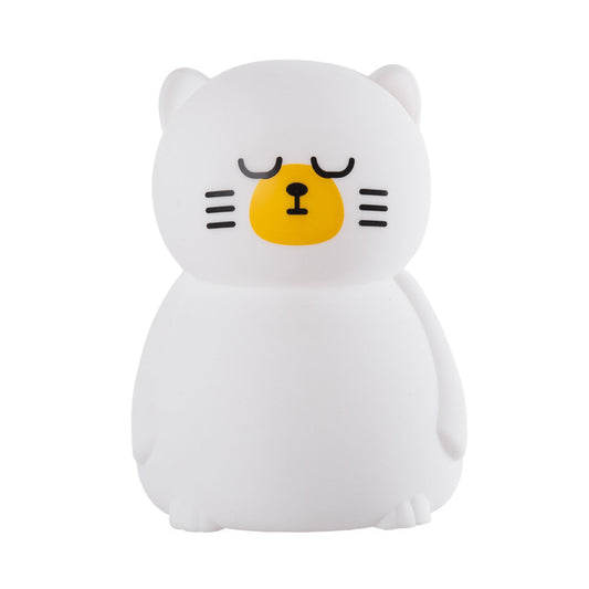 Candeeiro de mesa LED infantil regulável por palmas 5VDC/USB 6500K [HO-GATO-WW-CW]