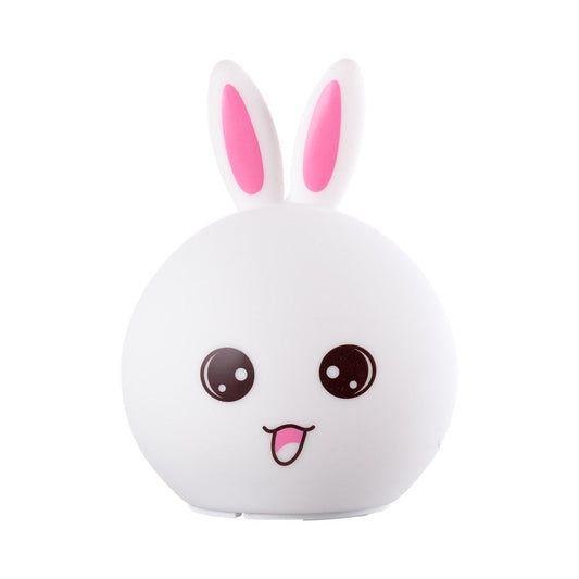 Candeeiro de mesa LED infantil regulável por palmas 5VDC/USB 6500K [HO-CONEJO-WW-CW]
