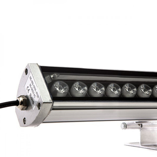 Arruela de parede LED 36W IP65 RGB Controle 40.000H [HO-BN-36W-RGB]